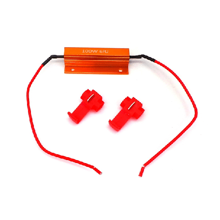 2kpl Resistori - CAN-virheen dekooderi 100W 6 Ohm 12V