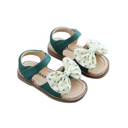 Flickor Med Öppen Tå Platta Sandaler Ankelband Klänning Sandal