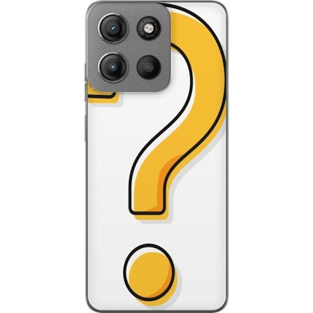 Kompatibelt Mobildeksel til Motorola Moto G15 Power Spørsmålstegn