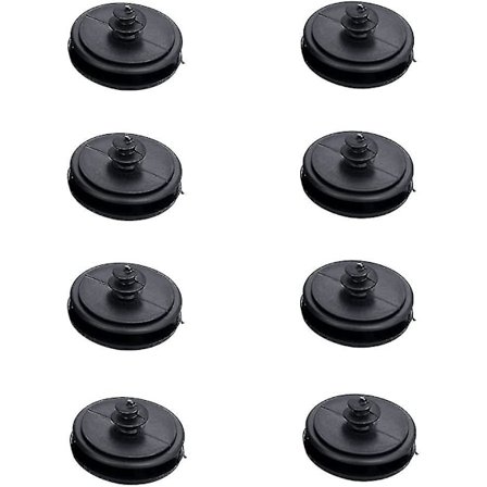 8 kpl Auton liukumattomat mattokiinnikkeet Universaali Auton Mattokiinnike Liukumattomat Auton Matot Mustat Kiinnikkeet Pidikkeet