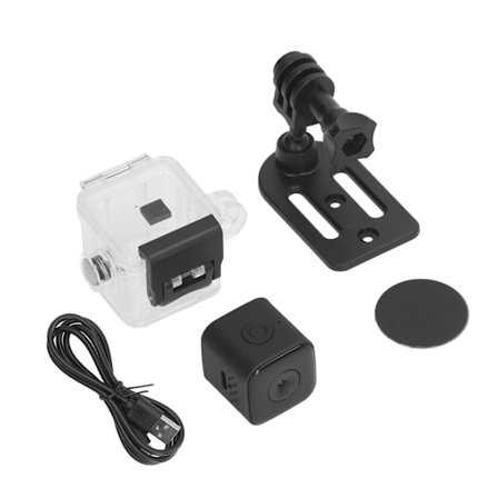 Baby Monitor 1080P HD-objektiv Nattvy Vattentät Blockformad Liten Kamera för Hemmabruk