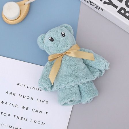 Foldbart Håndklæde Gave Håndklæder GRØN