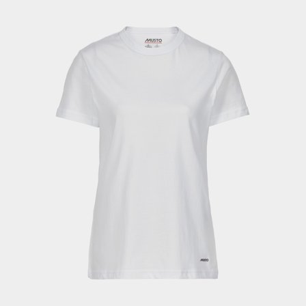 Camiseta Musto Essential, White, mujer, X-Large (UK 16)