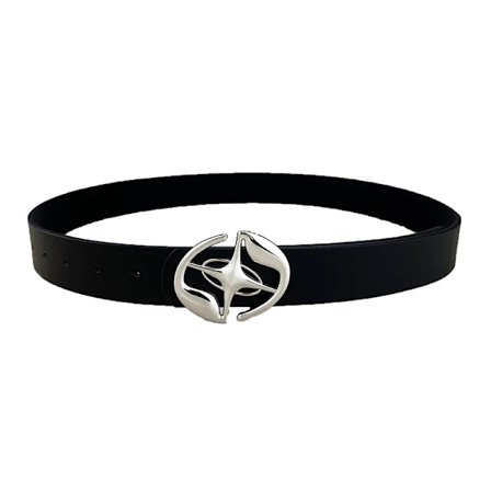 New PU Faux Leather Belt for Women Alloy Pin Buckle Waist Strap for Jeans Pants Female Designer Waistband