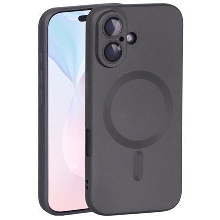 iPhone 15 Pro Max Skal med MagSafe och Kameraskydd i Grå – Stöttåligt & Slitstarkt