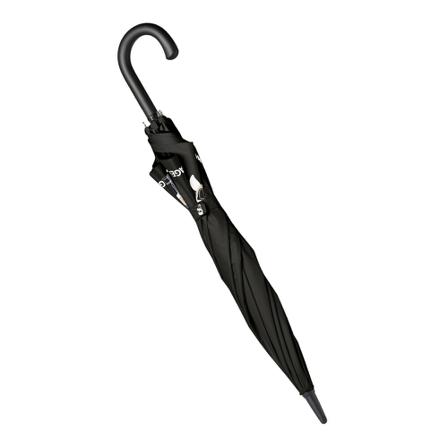 Karl Lagerfeld K/Ikonik Umbrella Sort, Dame Paraply, Størrelse: ONE Size