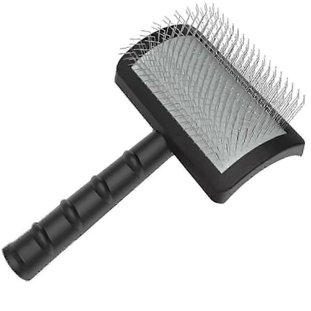 Karda med extra långa piggar för hund - Borste för hundvård, stålborste och avhåring