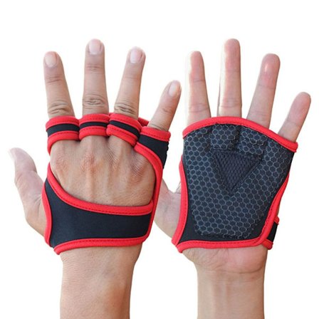 Gym Handskar Handledsträning Fitness RED M