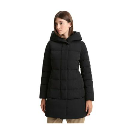 Woolrich Black Prescott Parka Sort, Dame Vinterjakker