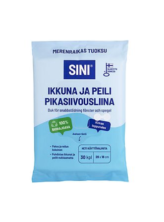 SINI Våtserviett Vindu og Speil