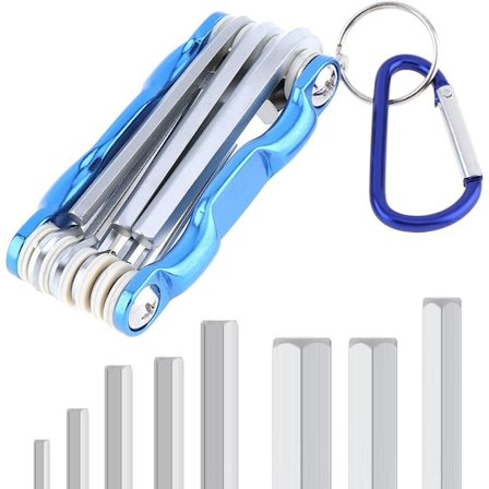 Taitettava kuusiokoloavainsarja, taitettavat kuusiokoloavaimet, metriset kuusiokoloavaimet, kuusiokoloavaimet