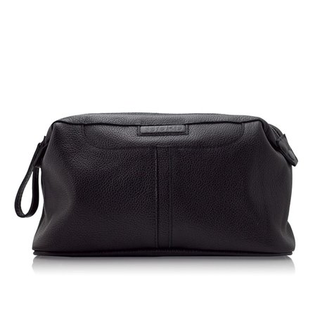 Njord Toilet Bag Kalveskind, Mænd, Tilbehør, Toilettasker