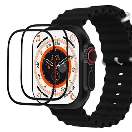 2-pakning / pakke for T800 Ultra Acrylic HD Clear Watch skjermbeskyttelsesfilm