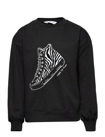 Dublini Sweatshirt Trøje Sort Mango