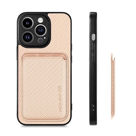 iPhone 16 telefoncover med magnetisk kortholder