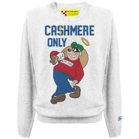 MC2 Saint Barth, Heron Cash OY Sweatshirt Grijs, Heren, Maat:M