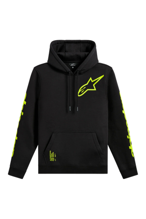 Hoodie Alpinestars Triple Schwarz M