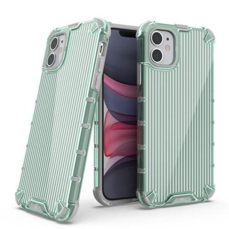 Iphone 11 Skal Shockproof Resväska Design Grön