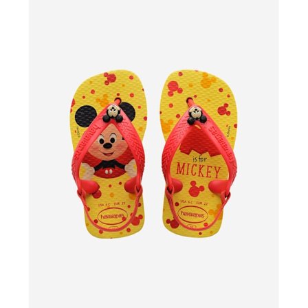 Havaianas Flip Flops Baby Disney Classic Lemon 23/24