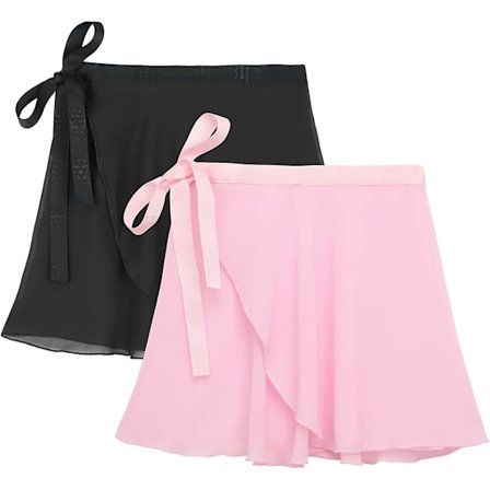 Ballet Wrap Skirt Pull-on Ballet Skirts For Girls Ballet Skirt Toddler Ballerina Dance Skirt L-2xl