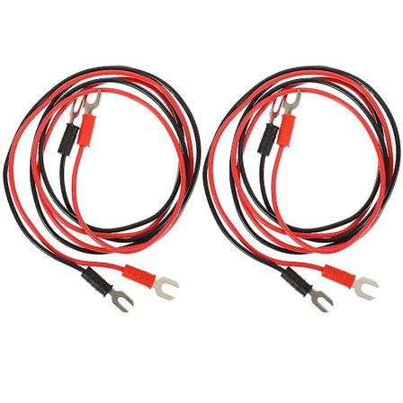 4 st instrumentkablar jordkabel grammofon koppar krets