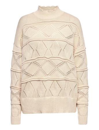 Pointelle Sweater In Seawool Cream Coster Copenhagen