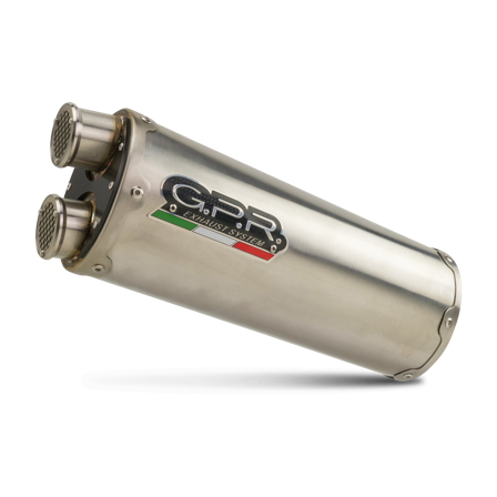 Slip-On Uitlaat G.P.R Dual Inox