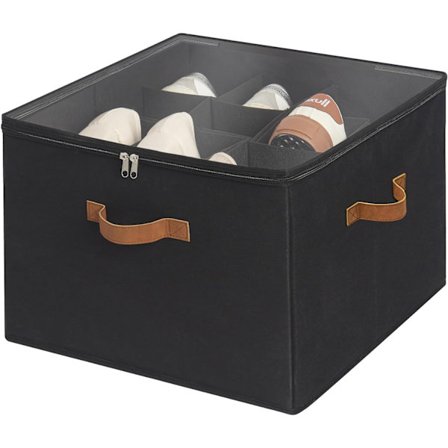 Gennemsigtig PVC sammenklappelig skoskuffe opbevaringsboks til opbevaring af sko, støvtæt skoskab skoopbevaringshylde