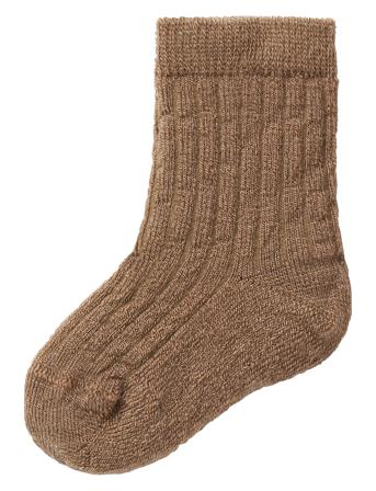 Nbnrakel Nil Sock Wo/Po Lil Lil'Atelier Brown