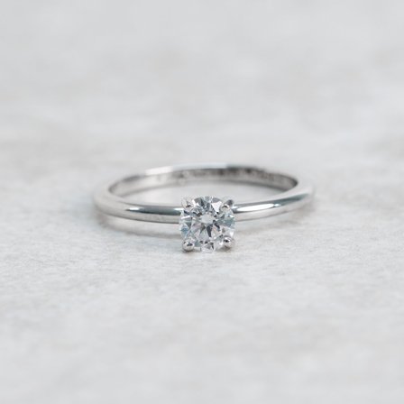 Ängsört, 18K Weißgold : Diamanten - Laborgezüchtet, Karat - 1.00 kt