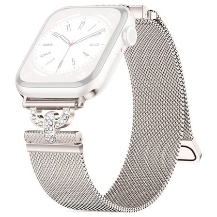 Apple Watch 42/44/46/49mm Milanese Watch Strap - Gray