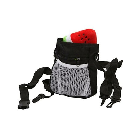 Hundträningspåse för Godis, Husdjurs Snacks, Stor Kapacitet, Valp Midjepåse, Agility, Svart