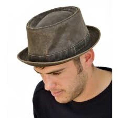 XL/60-61 Stetson hatt ODENTON PORKPIE hatt BRUN