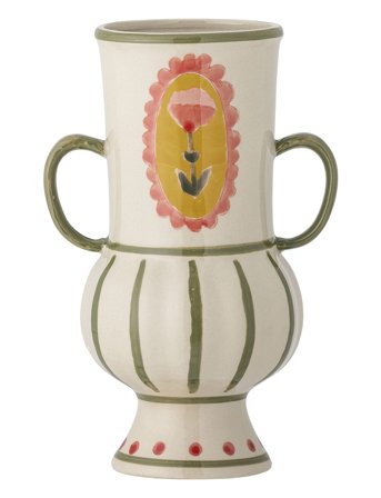 Bloomingville Odina Vase - Green - Ø 9 CM