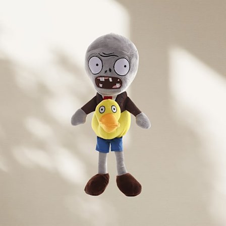 Søt Liten Zombie-dukke Formet Som And, Plysjleketøy For Halloween & Jul