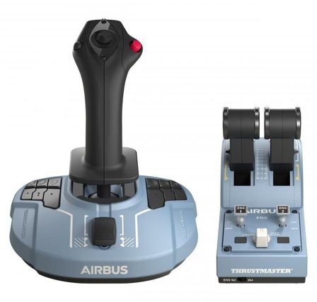 Thrustmaster Civil Aviation (TCA) Officer Pack Airbus Edition - joystick og gasspedal - kablet