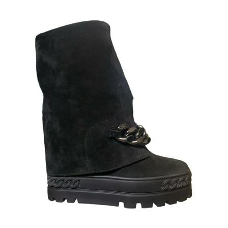 Casadei, Winter Boots Czarny, Kobieta, Rozmiar: 37 EU