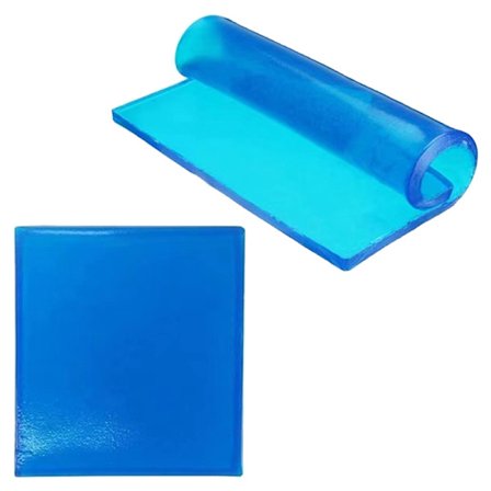 Mjuk Gel Pad Motorcykel Sædehynde Sval Behagelig Træthedsreducerende Stødabsorberende Måtte Universal Pasform 35x35x1CM