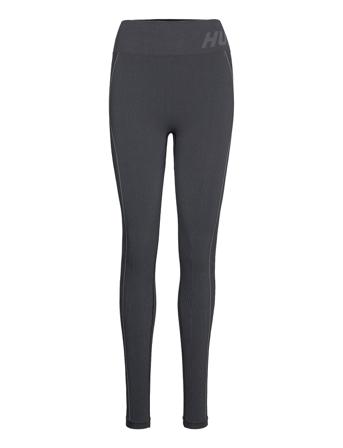 Hmlte Christel Seamless Mw Tights Running/training Tights Svart Hummel