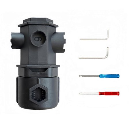 16-i-1 Diskho Blandare Bubblare Luftnyckel Blandare Luftskydd Set för Enkel Borttagning och Ersättning av Kran Komponenter