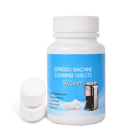 Rengöringstabletter för kaffemaskin Automatiska rengöringsverktyg för kaffe- och mjölkmaskiner