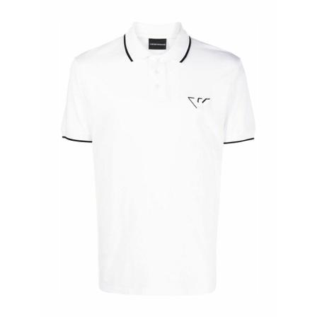 Emporio Armani Polo Shirts Hvid, Herre