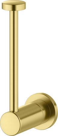 Mora INXX II Toalettpappershållare för extra pappersrulle Borstad mässing PVD, Badrum