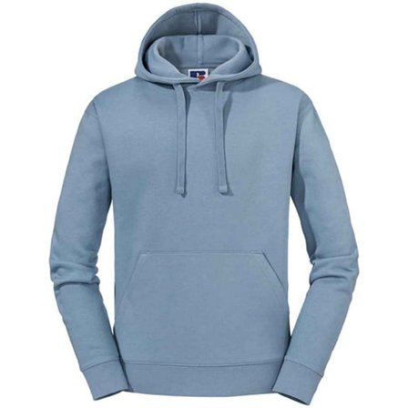 Russell Herr Authentic Hoodie M Mineral Blå