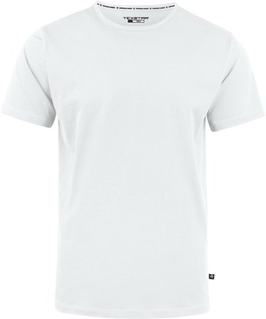 Texstar TS21 T-skjorte hvit Hvit, Klær