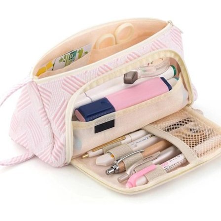 Stilfuldt og Rummeligt Penalhus med Rum – Multifunktionelt Rejsepenalhus til Skole og Kontor