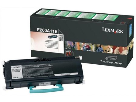 Lexmark Toner E260A11E, svart, singelförpackning - Lyreco - Toner och bläck - Tonerkassetter - Toner Lexmark