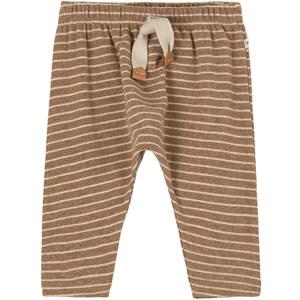 1+ in the family Striped Baggy Trousers Beige 3-6 Months - Bottoms - 3-6 months - Beige