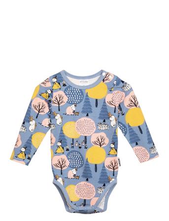 Shade Body Bodies Long-sleeved Blå Martinex*Betinget Tilbud