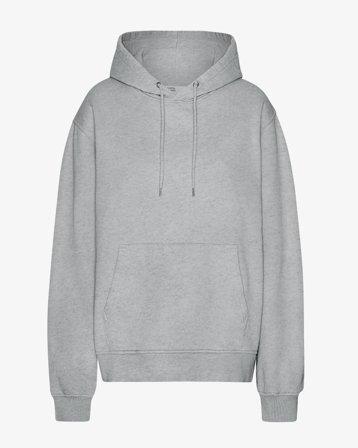 Classic Organic Hood - Heather Grey XL